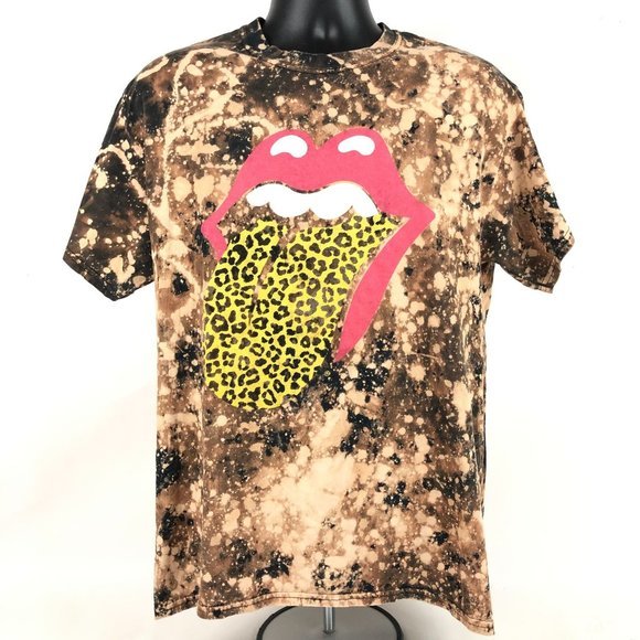 the Rolling Stones Other - The Rolling Stone Retro T Shirt Size M  Tie Dye